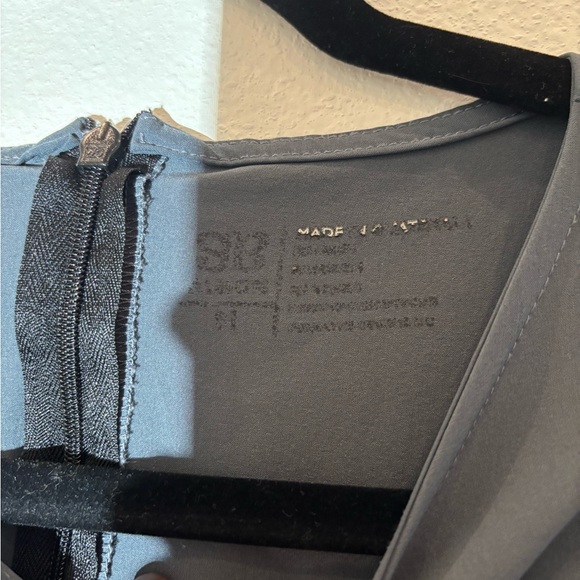 Albion Romper with Drawstring Waist and Ruffle Cap Sleeve Size Medium - Picture 6 of 6